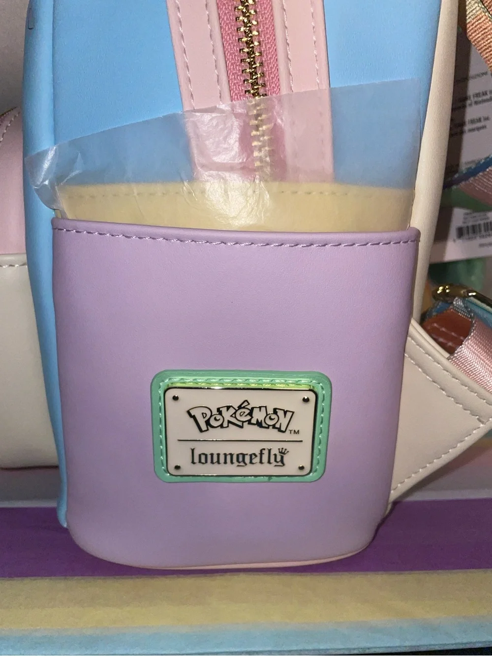 Exclusive Loungefly Pokemon Eevee Evolution Retro Colored Mini Backpack & Wallet